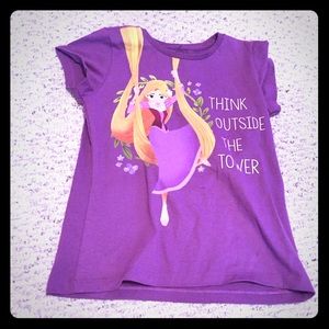 Disney purple Princess Rapunzel tee Size Large
